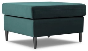 Кадифена табуретка в петролен цвят Kyoto – Cosmopolitan Design