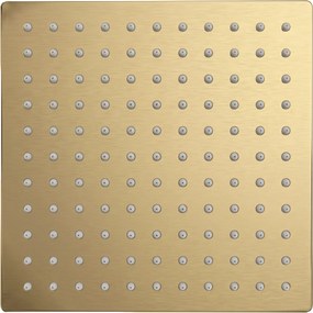 Квадратен душ пита REA JS-P015BG 25cm Brush Gold