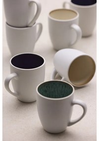 Бяла/зелена керамична чаша 300 ml Gastro White/Green – Bitz