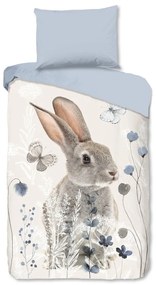 Памучно детско спално бельо за единично легло 140x200 cm - Good Morning