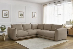 Бежов ъглов диван Ernest – Bobochic Paris