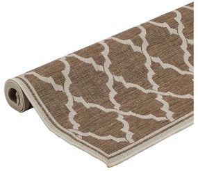 Кафяв външен килим , 200 x 290 cm Intreccio - Floorita