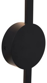Модерна стенна лампа черна 100 см вкл. LED - Clockwise