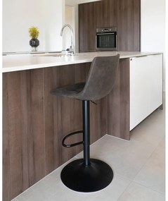 Комплект от 2 бар стола с тъмно сива тапицерия Middelfart - House Nordic