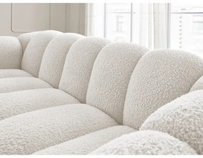 Бял диван от прежда с примки от букле 232 cm Hippolyte – Bobochic Paris