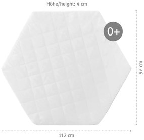 Детски матрак от пяна 112x97 cm - Roba