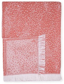 Червено каре с памук Dotty , 140 x 180 cm Diamond - Euromant