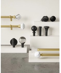 Стоманен разтегателен корниз 107 - 305 cm Helix - Umbra