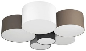 Осветително тяло за таван в сив и кафяв цвят PASTORE – EGLO