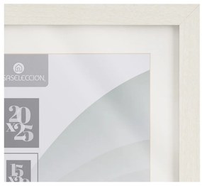 Бяла стояща/висяща рамка 22,5x28 cm Sencillo – Casa Selección