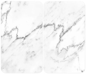 Комплект от 2 стъклени капака за печка , 52 x 30 cm Marble - Wenko