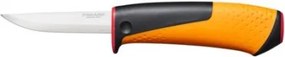 Fiskars - Занаятчийски нож с вградено точило в канията 1023620