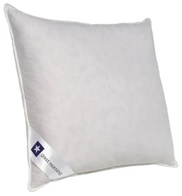 Бяла възглавница с пълнеж от патешко перо и пух Premium, 60 x 70 cm - Good Morning