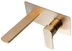 Вградена батерия за мивка в златист цвят (1 изход) Spy – Sapho