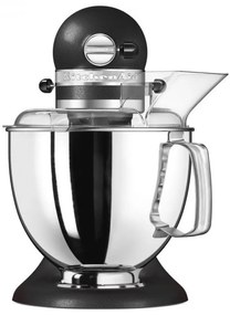 Планетарен миксер KitchenAid Artisan Elegance 5KSM175PSEBK, 300 W, 4.8 л, Direct drive, 10 скорости, Черен мат