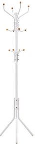 Стояща закачалка LINEA, бяла