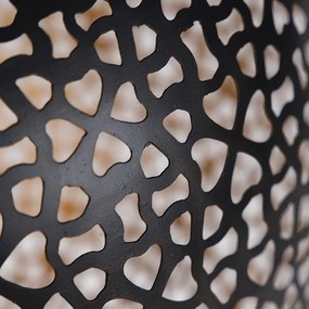 Ориенталски висящ аплик черен със злато 45 см - Radiante