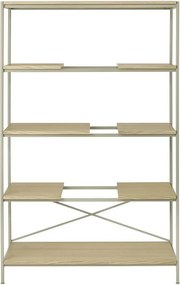 Стелаж от декор от дъб в естествен цвят 105x170x40 cm Sukoya – Blomus