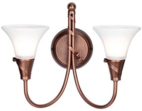 Elstead EM2-COPPER - Аплик EMILY 2xE14/40W/230V