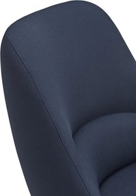 Тъмносиньо кресло , височина 90 cm Dins - Teulat