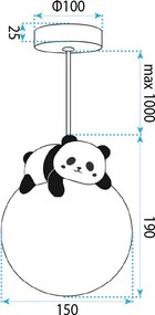 Пендел PANDA G162-1CP