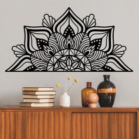 Метална декорация за стена 118x59 cm Mandala - Wallity