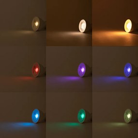 Комплект от 3 смарт GU10 RGBW LED крушки 5W 350 lm 2200-4000K