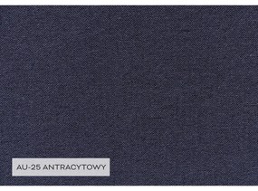 Антрацитен разтегателен/с място за съхранение ъглов диван (десен ъгъл/L форма) Classy Sophie – Miuform