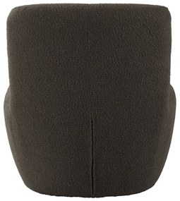 Кресло от плат букле в сиво и кафяво Ada – Leitmotiv