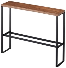 Метална поставка за чехли в черно-природен цвят Tower - YAMAZAKI