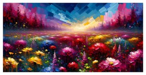 Картина на платно – Цветна поляна