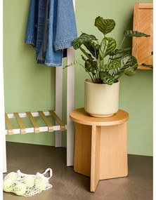 Бяла метална стойка за дрехи Sempre – Hübsch