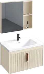 Комплект мебели за баня с мивка Astor 60 см Beige