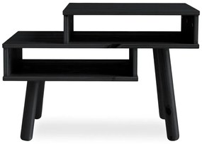 Масичка за кафе от борова дървесина в черно Hako - Karup Design