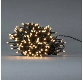 Nedis CLBO192 - LED Коледни лампички 192xLED/7 функции/3xAA 14,9м IP44 топло бели