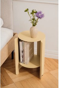 Стоманена кръгла странична масичка ø 32 cm Wa – noo.ma