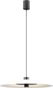 Redo 01-3018 - LED полилей на кабел LARS LED/14W/230V+LED/10W Ø 60 см CRI90 бял