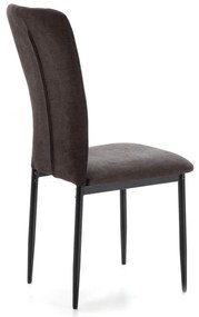 Черни трапезни столове в комплект от 4 бр. Holly – Marckeric