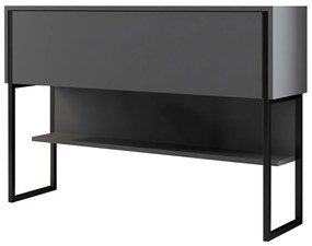 Скрин Luxe, цвят Черен Антрацит