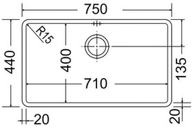 Мивка Apell Metamorfosis-Mauro gualistero