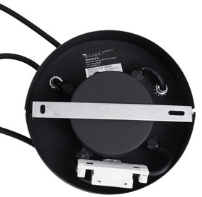 Външна висяща лампа черна 3 светлини IP44 - Cava