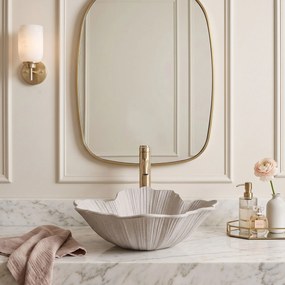 Умивалник за плот Rea Flower Beige