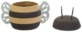 Текстилна детска кошница за играчки ø 30x32 cm Mama Bee – Lorena Canals