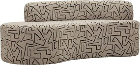 Бежов диван от букле 176 cm Nairobi – Mauro Ferretti