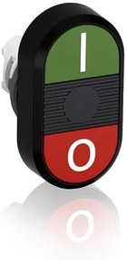 ABB Бутон пуск/стоп (зелен I | червен 0) MPD2-11B Ø22mm Modular  - 1SFA611131R1106