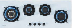 Klarstein Goldflame 4 Slim газов плт, 4 котлона, на течен или земен газ, електрическо запалване