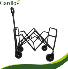 Сгъваема градинска количка 90 л - 70,5 x 47 x 46 см