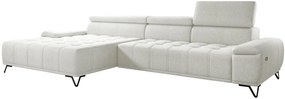Ъглов диван Priscilla mini-Ekrou-Left