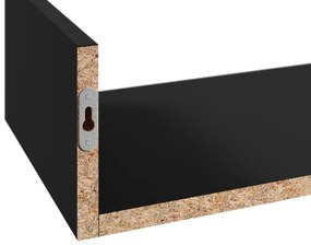 Рафтове Zento - Черен - Дължина: 60 см
