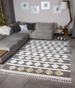 Килим за антре (100 x 200) 33084A - норка, антрацит норка
антрацит